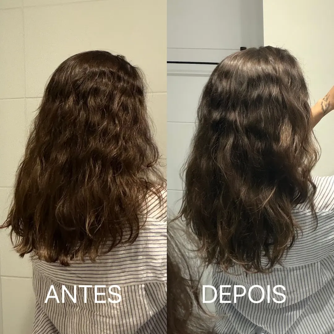 Mensagem de aluna no grupo do desafio